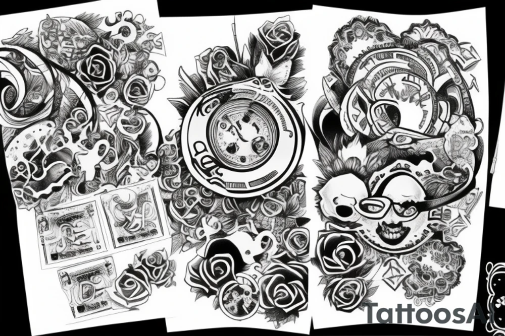 Money 03 tattoo idea