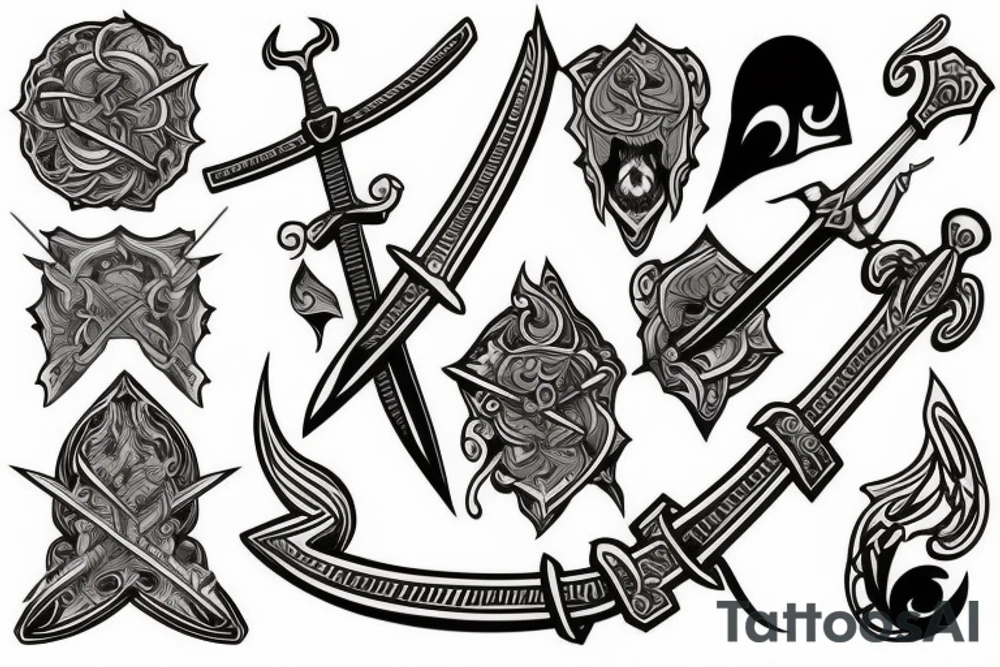 Sword tattoo idea