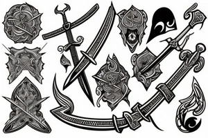 Sword tattoo idea