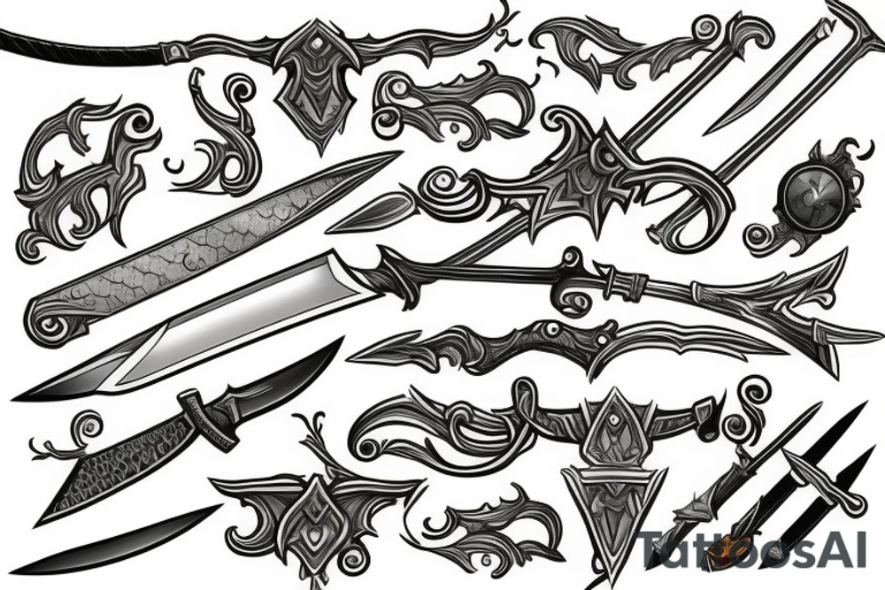 Sword tattoo idea