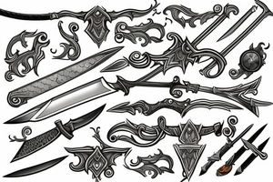 Sword tattoo idea