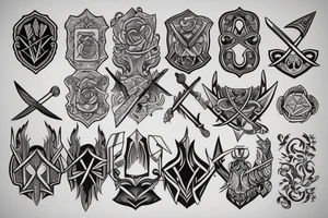 Sword tattoo idea