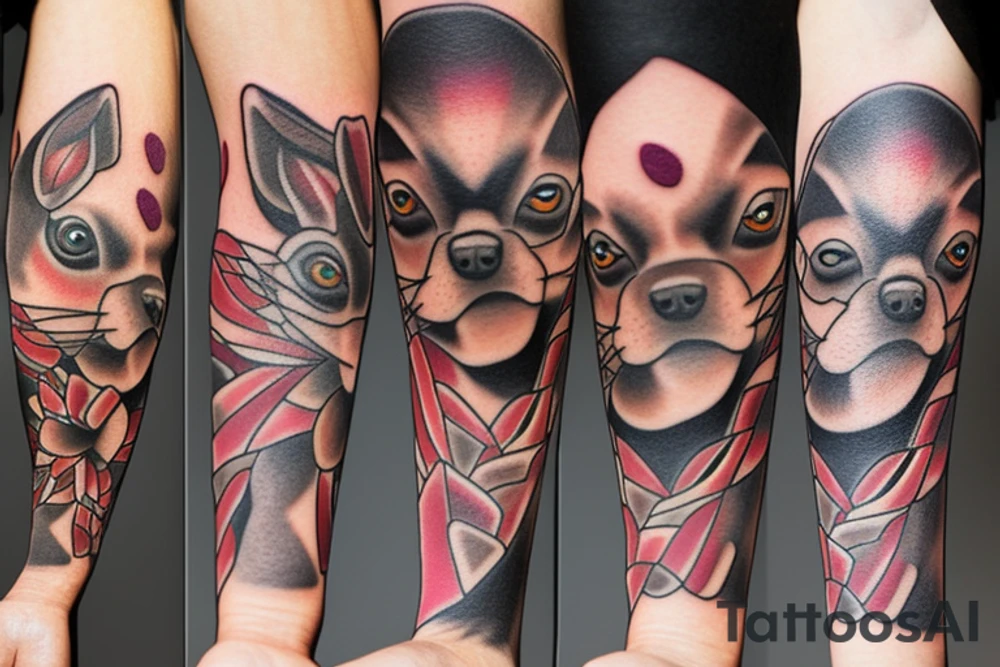 chihuahua tattoo idea