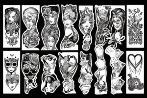 Best friends hanging out tattoo idea
