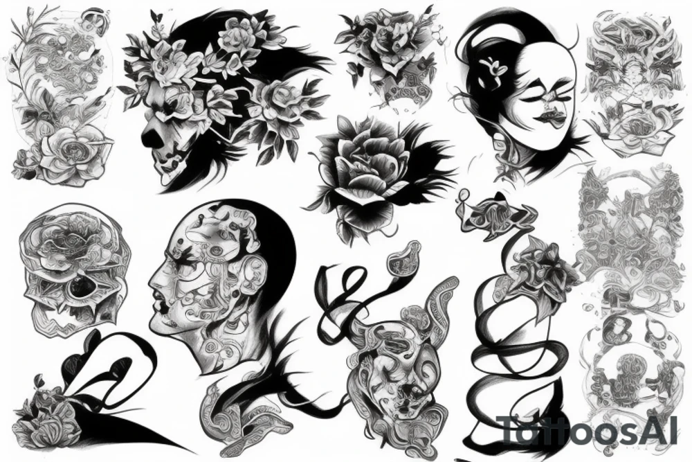 sheng long tattoo idea