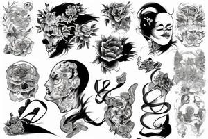 sheng long tattoo idea