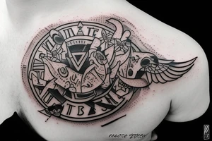 the inscription "ratnered empathu" tattoo idea