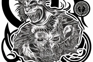 He who makes a beast out of himself gets rid of the pain of being a man tattoo idea
