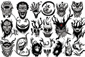 He who makes a beast out of himself gets rid of the pain of being a man tattoo idea