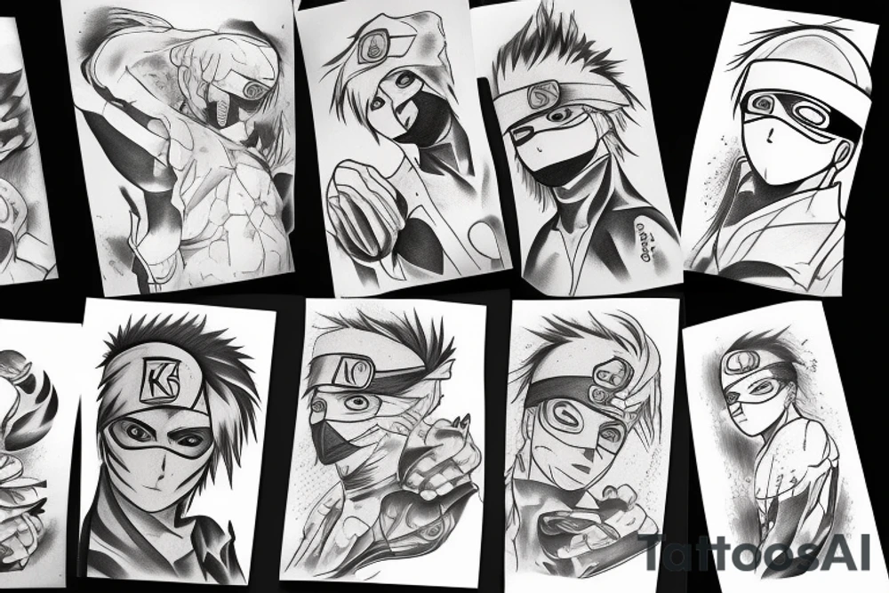 Kakashi's bells tattoo idea