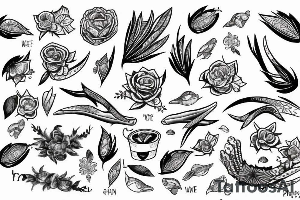 the word pipikaka tattoo idea