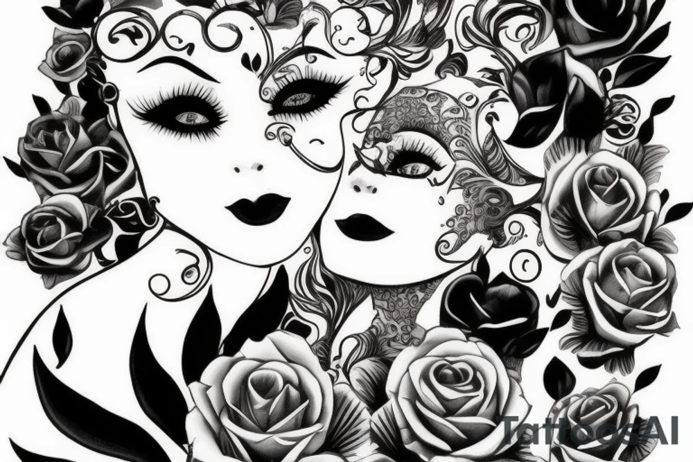 Love woman sex tattoo idea