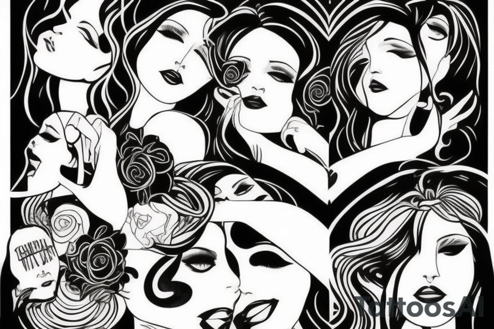Love woman sex tattoo idea
