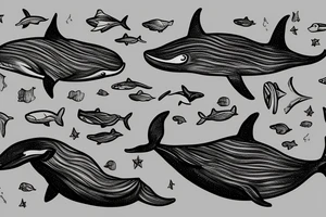 Long Island as a whale tattoo idea