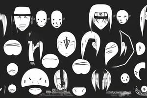 itachi uchiha tattoo idea
