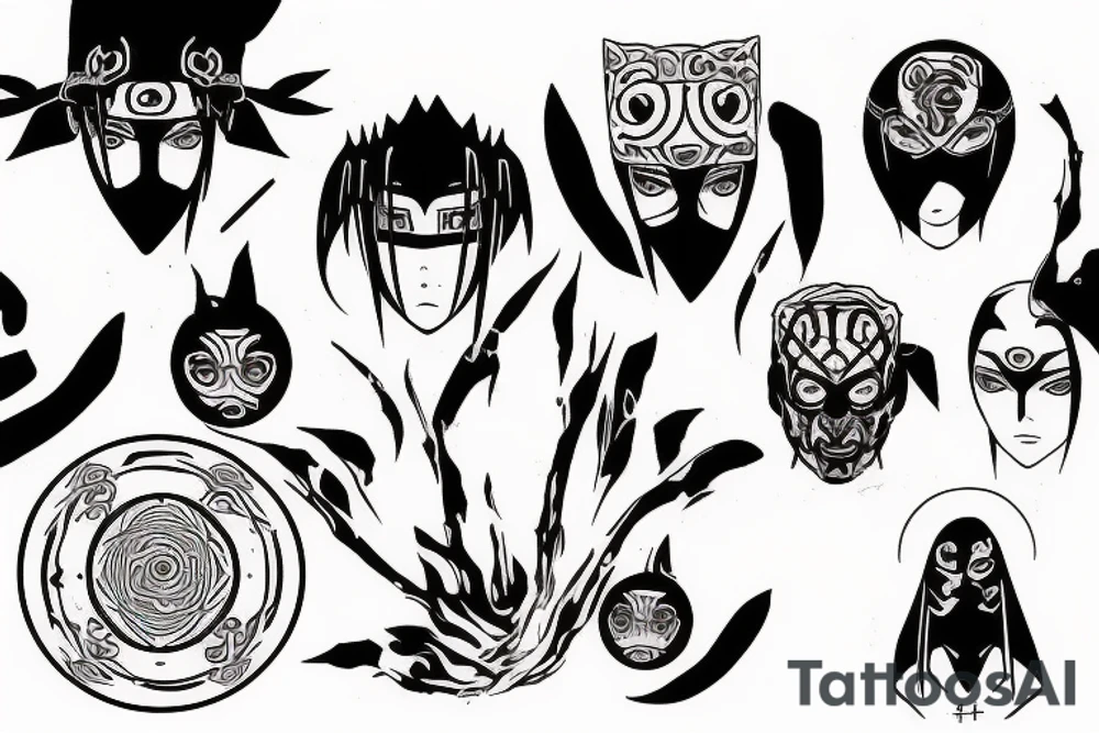 itachi uchiha tattoo idea