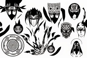 itachi uchiha tattoo idea