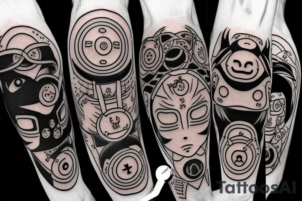 itachi uchiha mangacap tattoo idea