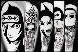 itachi uchiha mangacap tattoo idea
