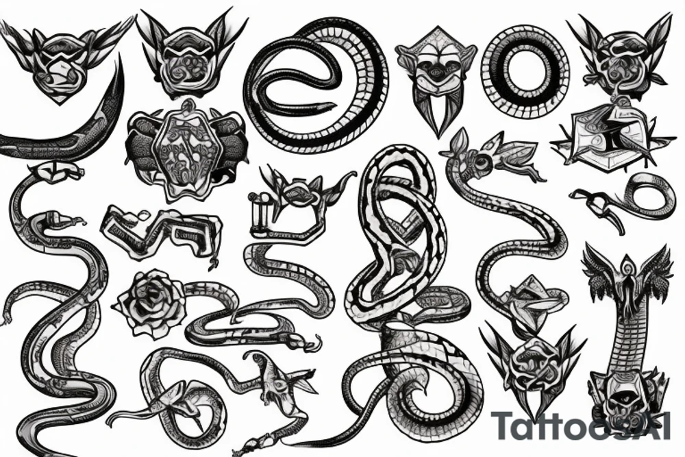 Python programmer tattoo idea