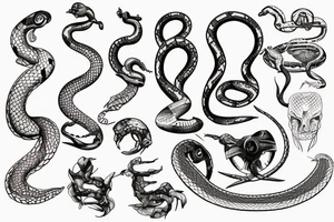 Python programmer tattoo idea