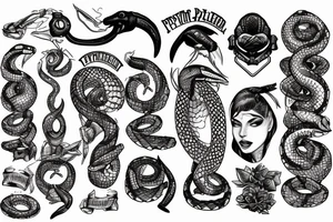 Python programmer tattoo idea