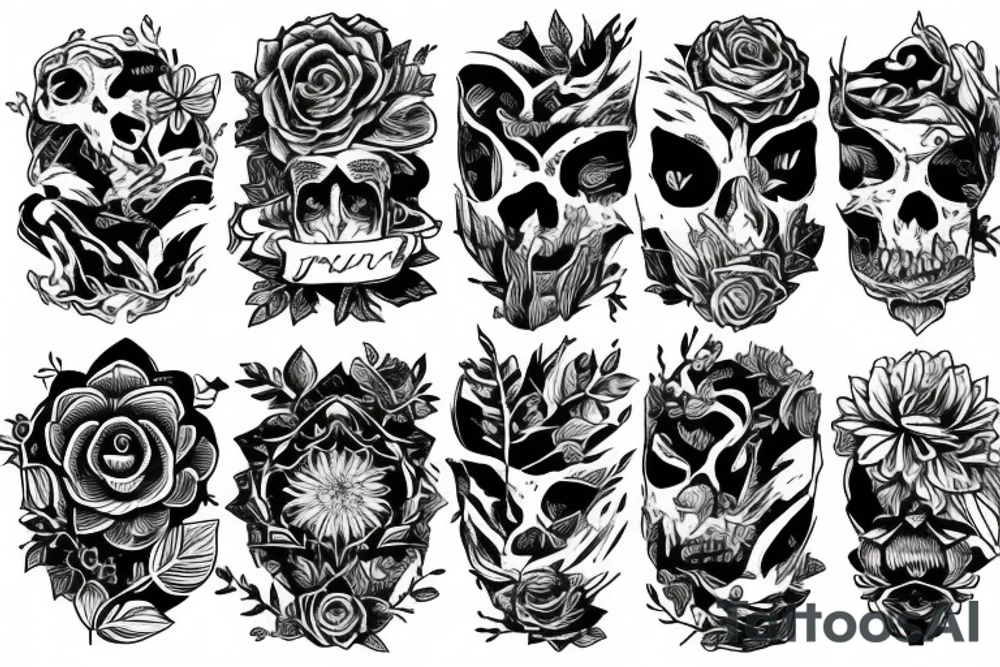 Nature lover, endless journey, driving tattoo idea