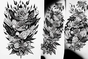 Nature lover, endless journey, driving tattoo idea