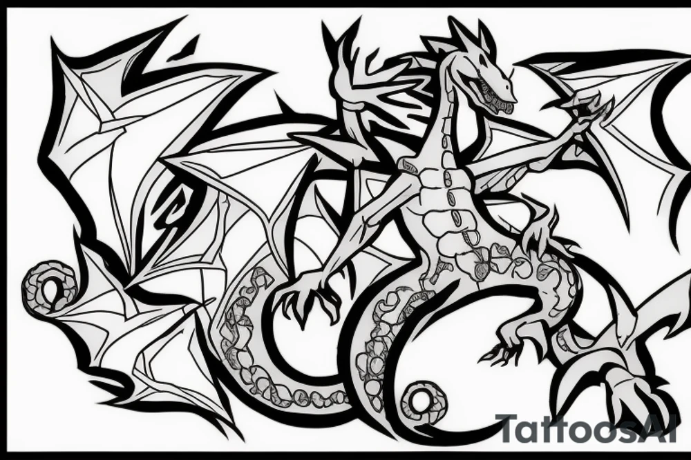 Charizard tattoo idea