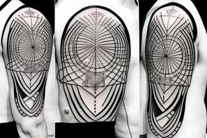 Symbol of friendship between 3. volleyball, mountains and bike tattoo idea