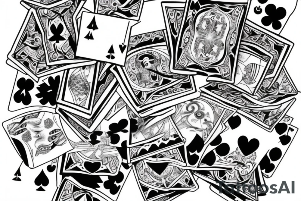 Playing Card, NF tattoo idea