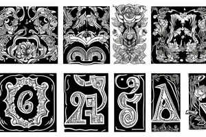 The number 47 tattoo idea