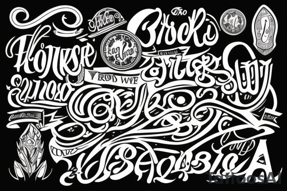The word broski tattoo idea