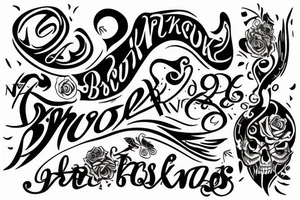 "broski" tattoo idea