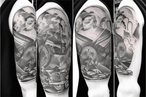 Person skydiving tattoo tattoo idea