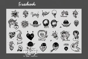 friendship tattoo idea
