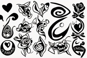 friendship tattoo idea