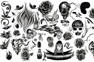 Loss of sibling tattoo idea