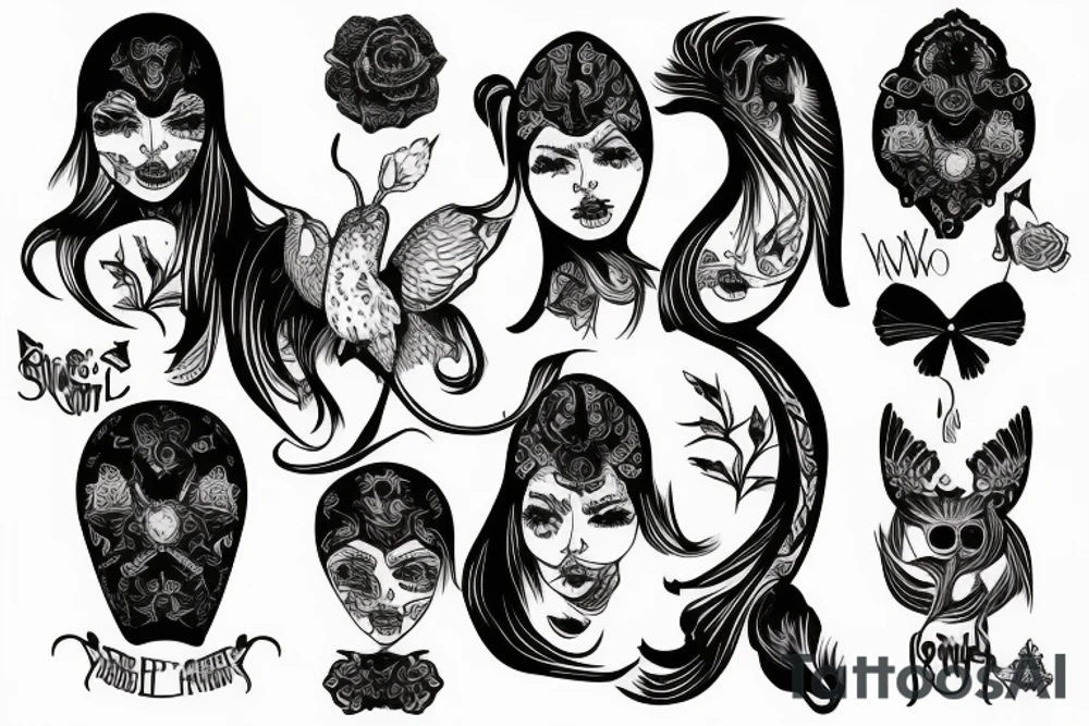 Loss of sibling tattoo idea