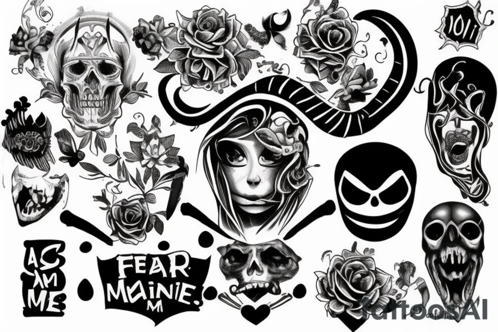 don't fear me, you are mine tattoo idea
