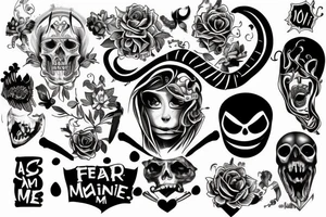 don't fear me, you are mine tattoo idea