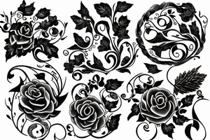 Vine tattoo idea