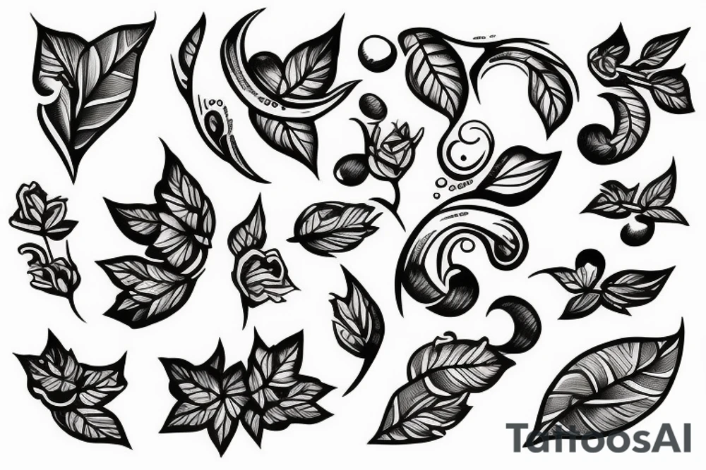 Vine tattoo idea