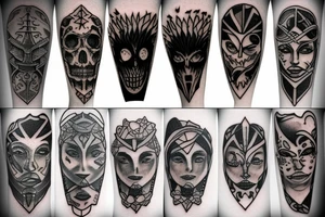 Small Dagger tattoo idea