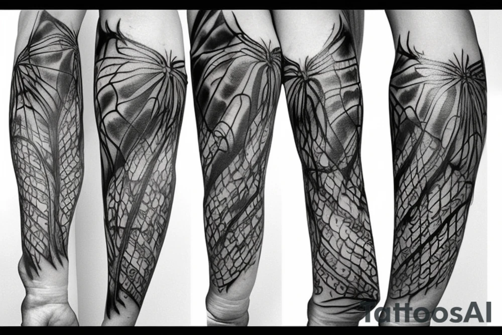 Spider tattoo idea