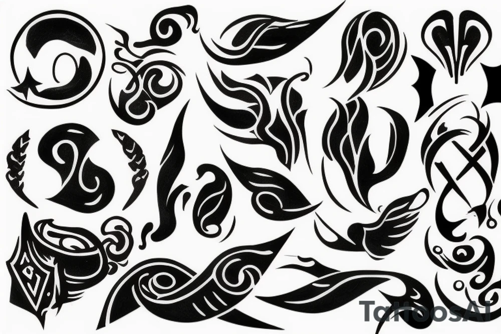 Greek god tattoo idea
