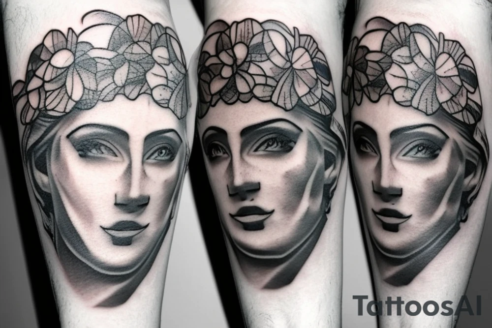 Greek god tattoo idea