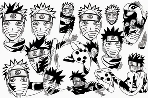 Naruto uzumaki tattoo idea