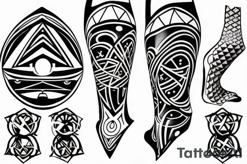 Searching future on ankle tattoo idea