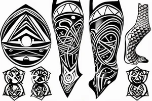 Searching future on ankle tattoo idea